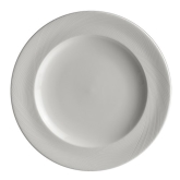 Steelite, Banquet Plate, Medium Embossed Rim, 10" dia., Foliobone Kord