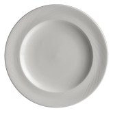 Steelite, Banquet Plate, Medium Embossed Rim, 8" dia., Foliobone Kord