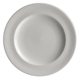 Steelite, Banquet Plate, Medium Embossed Rim, 6 1/2" dia., Foliobone Kord