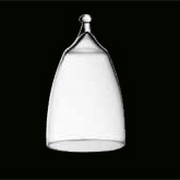 Steelite, Cloche, Rona, Glass, 5 1/2" H