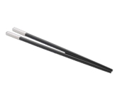 Steelite, Chopstick Set, Black w/ Silver Plated Tip, 9 7/8"