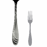 Steelite, Dessert / Salad Fork, 6 5/8", Wave, 18/10 S/S