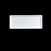 Steelite, Rectangular Embossed Tray, Aura, 6 1/4" x 14"