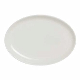 Steelite, Oval Coupe Platter, 12" x 7 3/4", Parliament, White