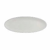 Steelite, Oval Coupe Tray, 12" x 4 1/2", Parliament, White