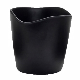 Steelite, Mini Dressing Crock, 4 1/2" x 4 1/2" x 4 1/2", Black, Marisol, Melamine