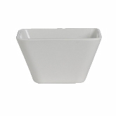 Steelite, Square Bowl, 18 1/2 oz, White, Quadro, Melamine