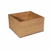 Steelite, Cube Riser, Renew Bambu, 5 3/4" x 5 3/4" x 4"