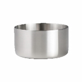 Steelite, Sauce Cup, 6 oz, 3" x 1 3/4", Metal Creations, 18/10 S/S