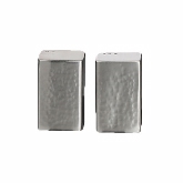 Steelite, Rectangular Salt & Pepper Set, Metal Creations, 18/10 S/S