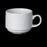 Steelite, Cup, Spyro, White, Stackable, 3 oz