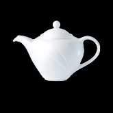 Steelite, Teapot, 21 oz, w/Lid, Alvo, White