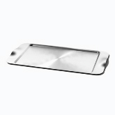 Service Ideas Inc. Steelforme Tray, 20" x 11", Heavy Gauge 18/8 S/S