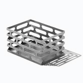 Service Ideas Inc. Steelforme Sugar Packet Holder, 4" x 2 1/2" x 2 1/4" H, Rectangle, 18/8 S/S