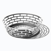 Service Ideas Inc. Steelforme Fruit Bowl, 12" dia. x 3 3/10" H, Round