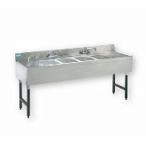 Advance Tabco, Underbar Basics Work Board Sink Unit, w/ Four Sink Compartments