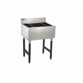 Advance Tabco, Underbar Basics Cocktail Unit, 12" Deep Chest w/ 7-circuit Cold Plate