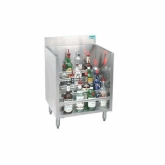 Advance Tabco, Underbar Basics Liquor Display Rack, 5-Tiered Steps