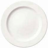 Syracuse, Dinner Plate, 10 1/2", Slenda, White Royal Rideau