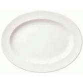 Syracuse, Platter, 11 1/2", Slenda, White Royal Rideau