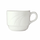 Syracuse, Stacking Tea Cup, 8 1/2 oz, Elan, White Royal Rideau