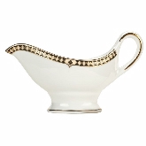 Syracuse, Sauce Boat, 6 oz, Baroque, Bone China