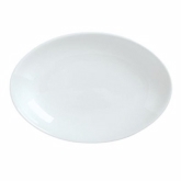 Syracuse, Coupe Platter, 14 1/4" x 10 3/8", Reflections, Aluma White