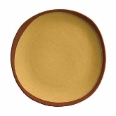 Syracuse, Narrow Rim Plate, Mustard, 10 3/4", Terracotta
