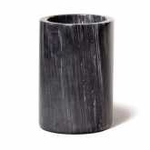 TableCraft Marble Wine Cooler, Black Marble, 5" dia.