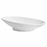 TableCraft, Small Oval Bowl, Sierra Collection, Natural Finish, Sand Cast Aluminum, 16 oz