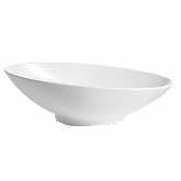 TableCraft, Medium Oval Bowl, Sierra Collection, Natural Finish, Sand Cast Aluminum, 48 oz
