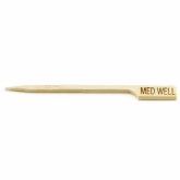 TableCraft, Meat Marker Picks, Bamboo, Medium Well, 3 1/2"