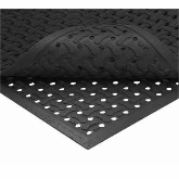 Notrax, Super Flow Reversible Grease Proof Mat, 4' x 6', 5/8" Thick, Black