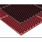Notrax T15 Optimat Grease-proof Floor Mat, 36" x 48", 1/2" Thick, Red