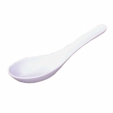 Town Food, Chinese Soup Spoon, White, Ceramic, 5"