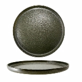 Turgla, Straight Sided Platter, 6 3/4" dia., Dried Mint, Spice Bazaar, Glass