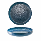 Turgla, Straight Sided Platter, 6 3/4" dia., Indigo, Spice Bazaar, Glass
