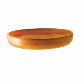 Turgla, Straight Sided Platter, 6 3/4" dia., Tumeric, Spice Bazaar, Glass