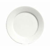 Tuxton, Plate, 12", Wide Rim, Alaska, Porcelain White