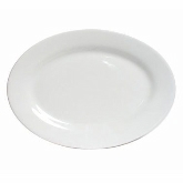 Tuxton, Platter, Alaska , Porcelain White, 16 1/8" x 11 1/4"