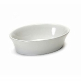 Tuxton Baking Dish, 10 oz, Oval, White