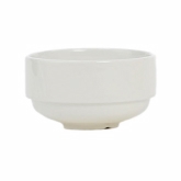 Tuxton, Stackable Soup Cup, Modena, Pearl White, 10 1/2 oz