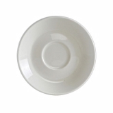 Tuxton AD Saucer, 4 5/8", Modena, Pearl White