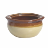 Tuxton Onion Soup Crock, 10 oz Two-tone