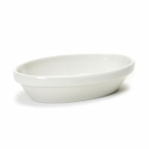 Tuxton Baking Dish, 8 oz Oval, Nesting, Eggshell