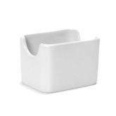 Tuxton Sugar Pket Holder, White, 3 1/2" x 2 7/8"