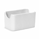 Tuxton, Sugar Packet Holder, White, 4 1/2" x 3 1/4"