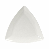 Tuxton, Triangle Plate, 12 1/2", White