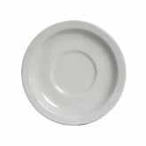 Tuxton, Saucer, Alaska Colorado, Porcelain White, 5 7/8" dia.