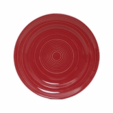 Tuxton, Plate, Concentrix, Cayenne, 9"